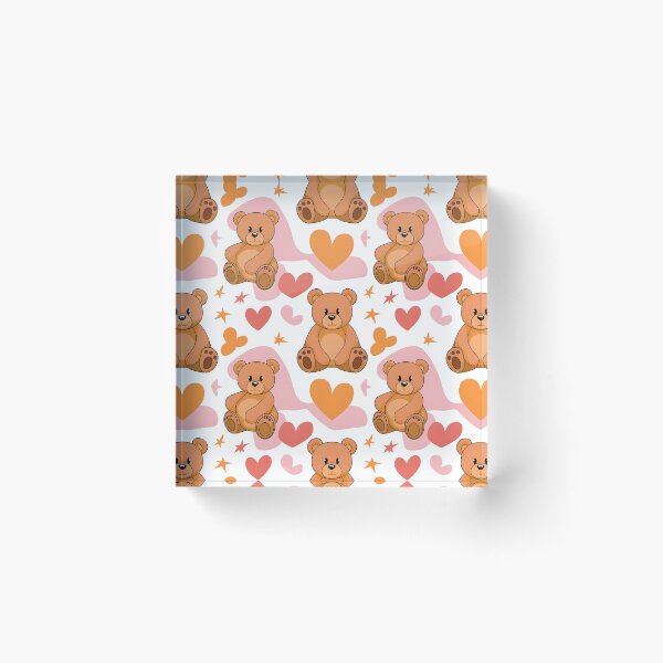 Item preview, Teddy Bear Pattern designed and sold by trendspatterns.
