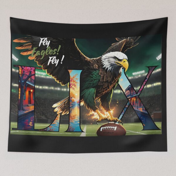 Item preview, Philadelphia Eagles Super Bowl LIX - Fly Eagles Fly designed and sold by Artistry N Ink.