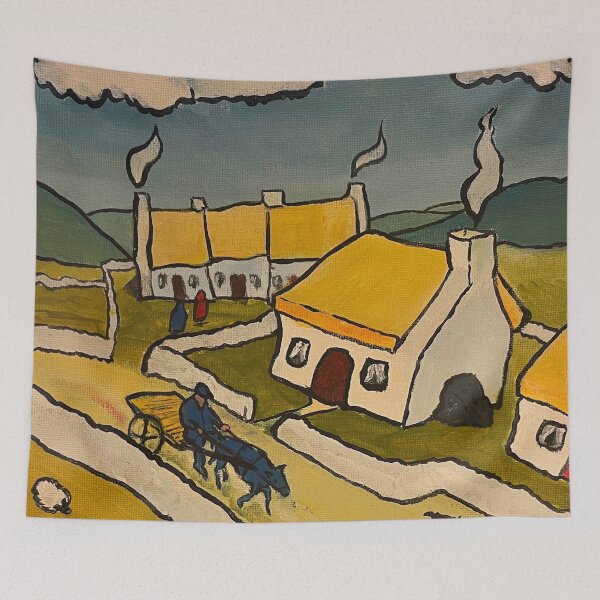 Item preview, "Ass and cart" designed and sold by Echoes of Ireland.