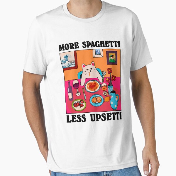 Item preview, More Spaghetti Less Upsetti T-shirt unisex designed and sold by Winther-Art.