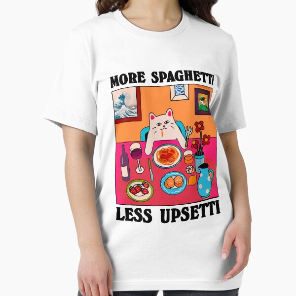 Item preview, More Spaghetti Less Upsetti T-shirt unisex designed and sold by Winther-Art.