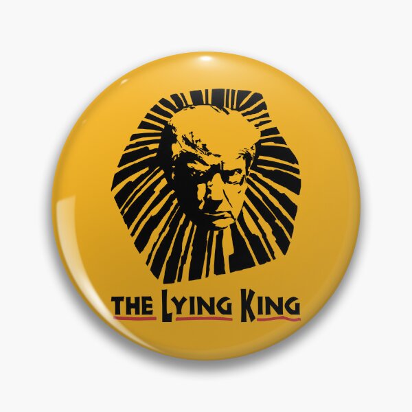 Item preview, The Lying King Trump - No Kings, “We’re not going back!” designed and sold by Winner Chicken Dinner Designs.