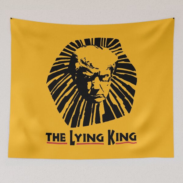 Item preview, The Lying King Trump - No Kings, “We’re not going back!” designed and sold by Winner Chicken Dinner Designs.