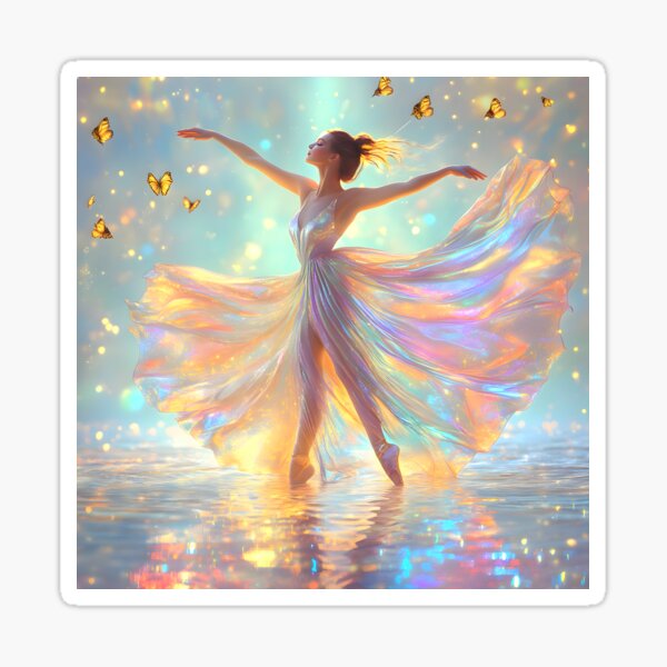 Item preview, Ethereal Ballet Dream designed and sold by AI-Only Creations.