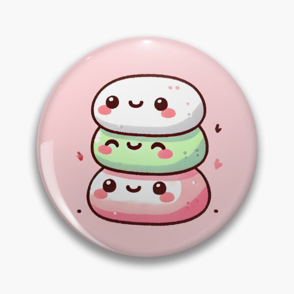 Item preview, Cute Kawaii Mochi Trio designed and sold by AG-Product.