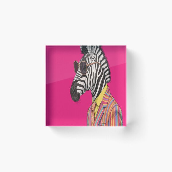 Item preview, Zebra abstract pink designed and sold by Creativnani.