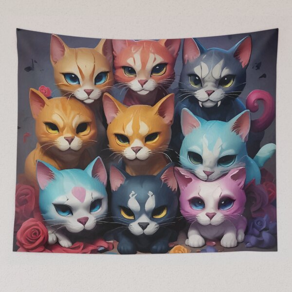 Item preview, Those little kitties designed and sold by Kunst Uit Delfzijl.