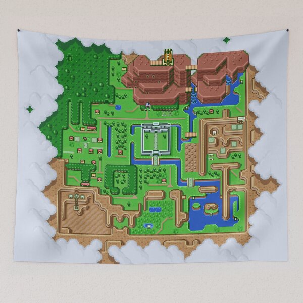 Item preview, Map of the Light World designed and sold by ChillerTyp.