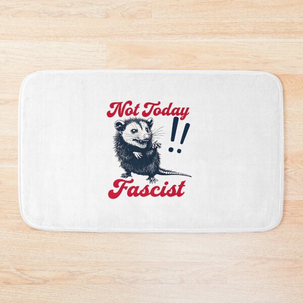 Item preview, "Not Today, Fascist" – Bold Anti-Fascism & Leftist Activism Shirt designed and sold by Colorful-Garden.