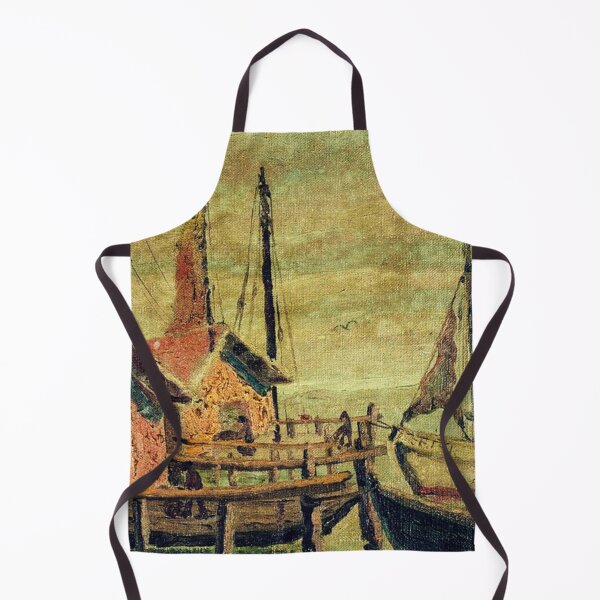Item preview, Harbor Scene -Textured designed and sold by tomorrowsart.