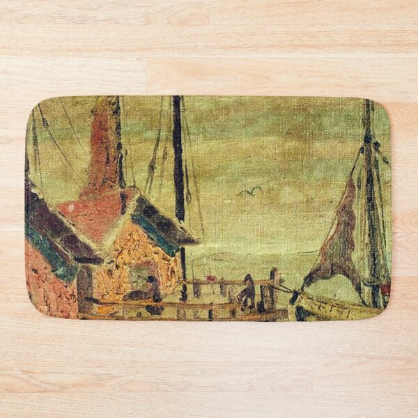 Item preview, Harbor Scene -Textured designed and sold by tomorrowsart.
