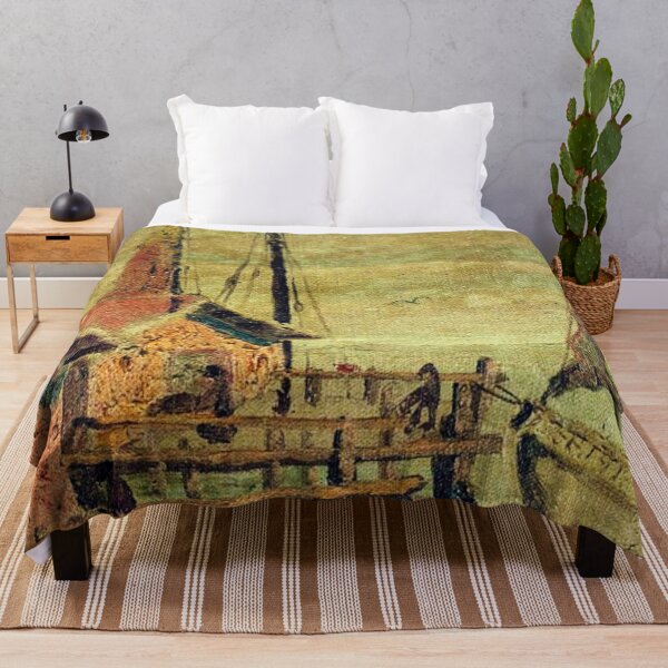 Item preview, Harbor Scene -Textured designed and sold by tomorrowsart.