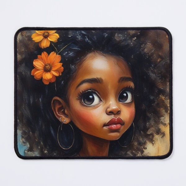 Item preview, Portrait of a little girl designed and sold by Ninimages.