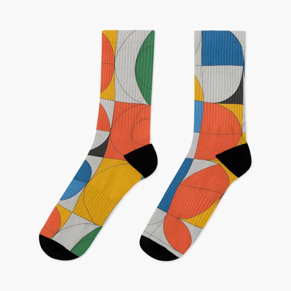 Item preview, Colorful mid century modern abstract retro design designed and sold by patterncrow.