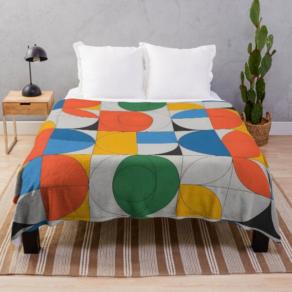 Item preview, Colorful mid century modern abstract retro design designed and sold by patterncrow.