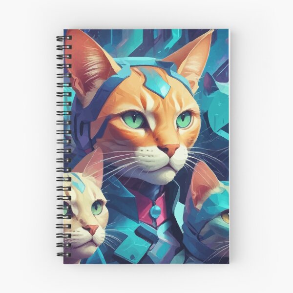 Item preview, Cats From Another Dimension designed and sold by Kunst Uit Delfzijl.