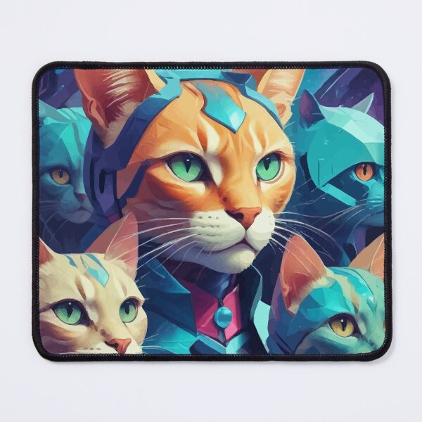 Item preview, Cats From Another Dimension designed and sold by Kunst Uit Delfzijl.