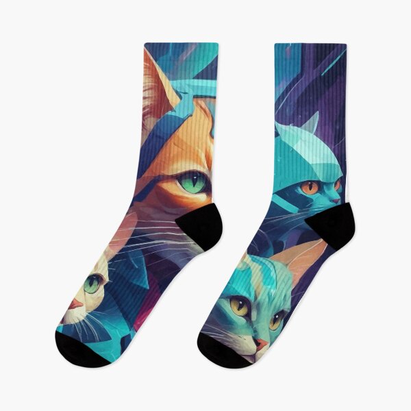 Item preview, Cats From Another Dimension designed and sold by Kunst Uit Delfzijl.