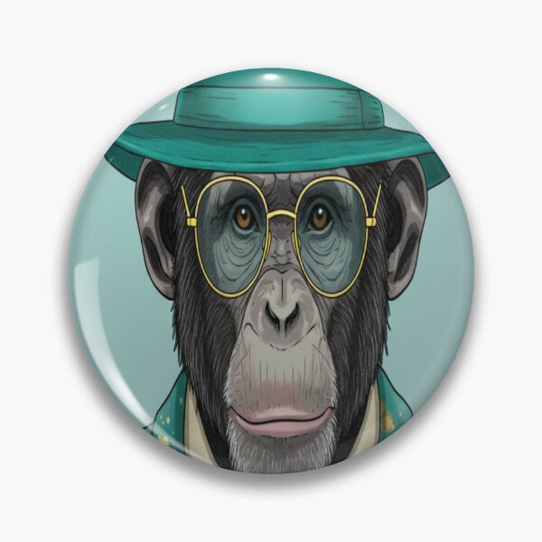 Item preview, Monkey abstract designed and sold by Creativnani.