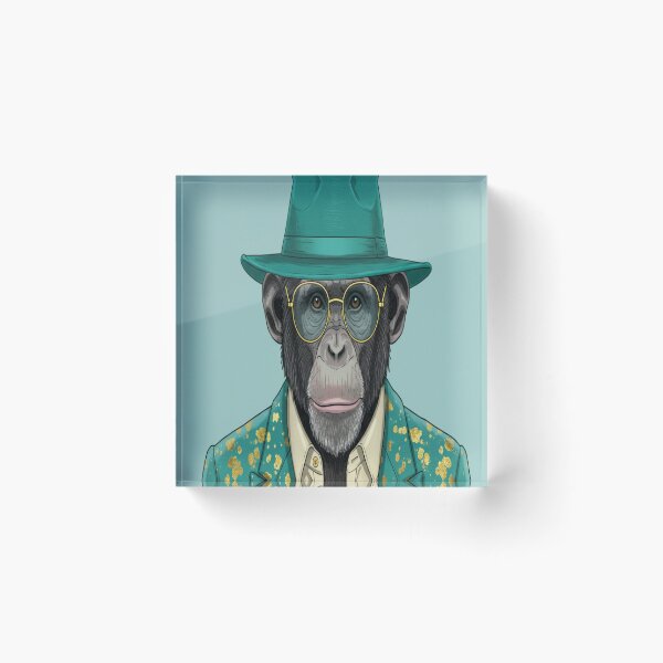 Item preview, Monkey abstract designed and sold by Creativnani.
