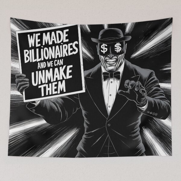 Item preview, We made Billionaires and we can unmake them designed and sold by The People’s Punchline.