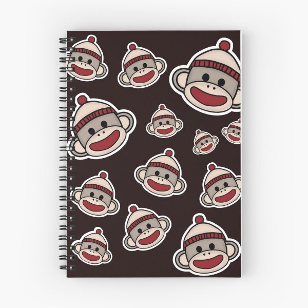 Item preview, Cute Sock Monkey Faces Funny Sock Monkeys designed and sold by The Masked Designer.