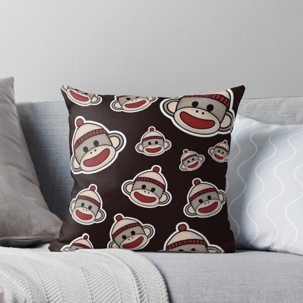 Item preview, Cute Sock Monkey Faces Funny Sock Monkeys designed and sold by The Masked Designer.