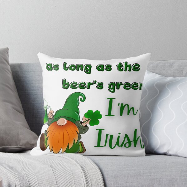 Item preview, La cerveza es verde -Soy irlandés designed and sold by SimpleatHeart.