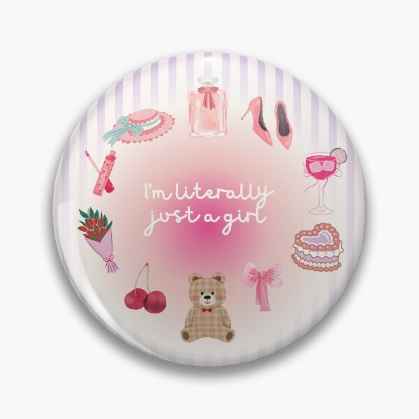 Item preview, I'm just a girl ? designed and sold by Aggy Studio.