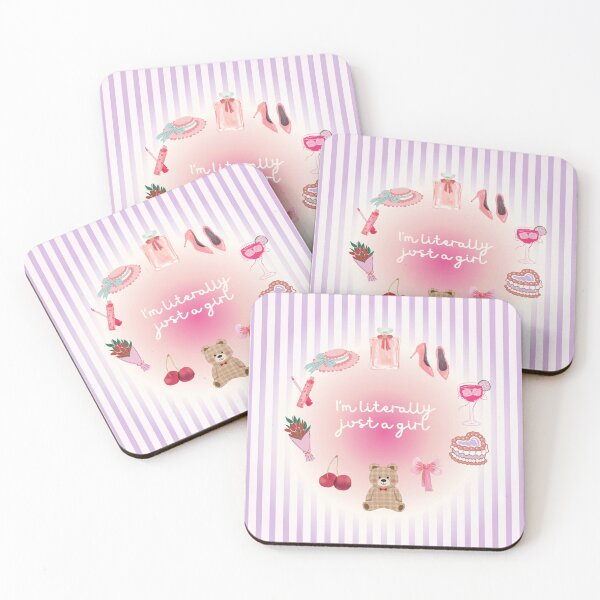 Item preview, I'm just a girl ? designed and sold by Aggy Studio.