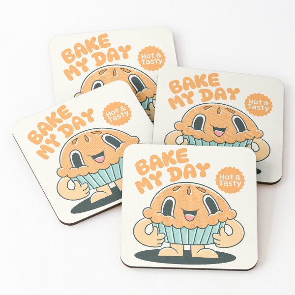 Item preview, Cupcakes bake my day designed and sold by Peerless-Prime.
