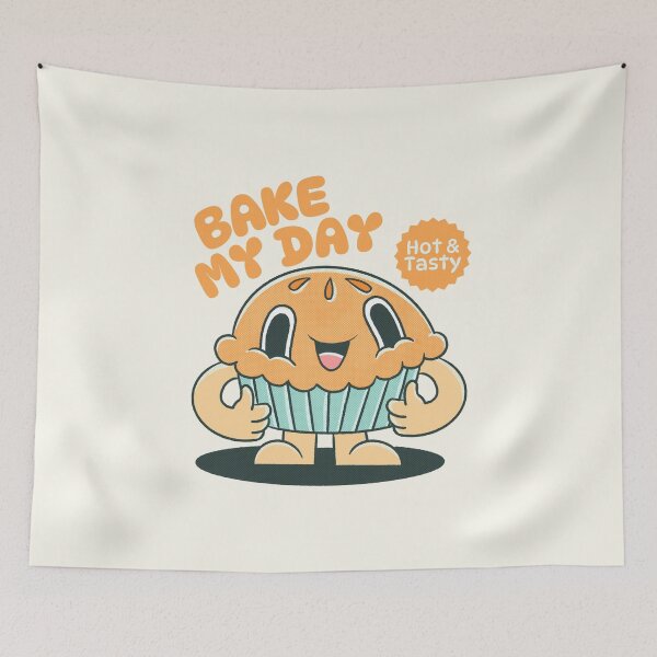 Item preview, Cupcakes bake my day designed and sold by Peerless-Prime.