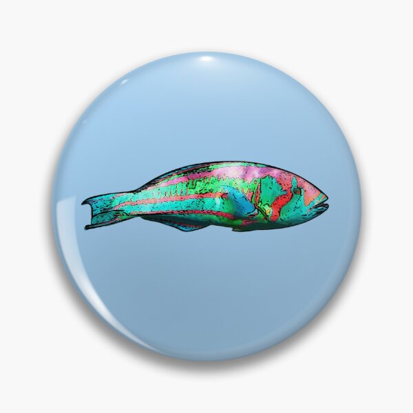 Item preview, Surge Wrasse Black Alternate Design  designed and sold by designsasstultd.