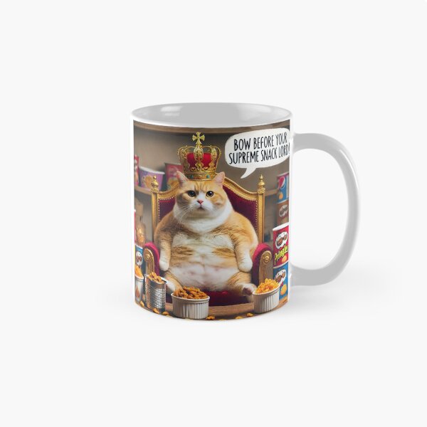 Item preview, King Pringles: The Fat Ginger Cat Rules Supreme designed and sold by RK - Shop.