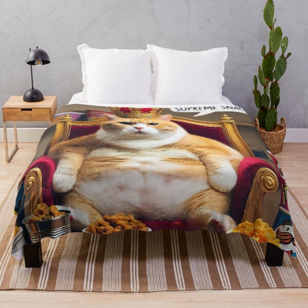 Item preview, King Pringles: The Fat Ginger Cat Rules Supreme designed and sold by RK - Shop.