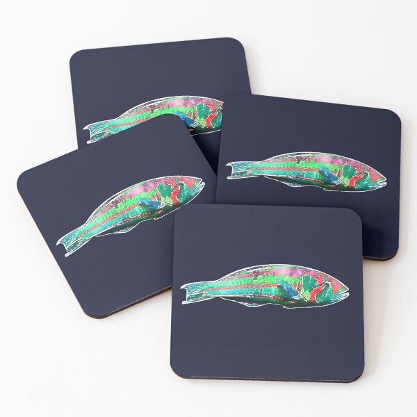 Item preview, Surge Wrasse White Alternate Design  designed and sold by designsasstultd.