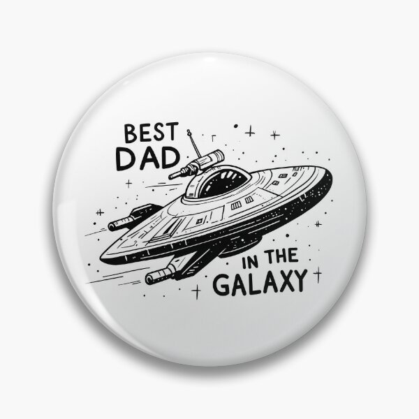 Item preview, Best Dad in the Galaxy A Cosmic Tribute to the Hero at Home designed and sold by postprocess.