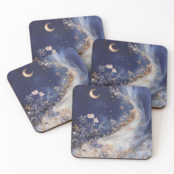 Item preview, Dreamlike Celestial Floral Art Print designed and sold by anettfaye.