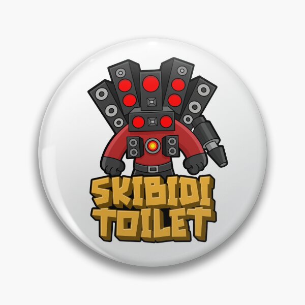 Item preview, Skibidi Toilet Cute Funny Design designed and sold by Gamify Store.