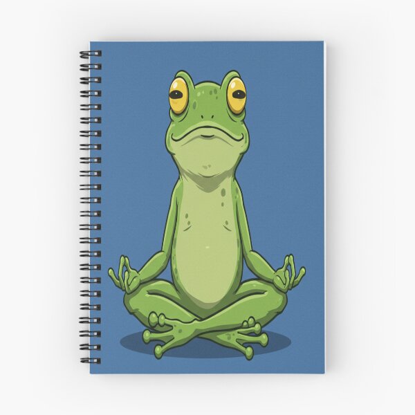 Item preview, Meditating frog designed and sold by Creativnani.