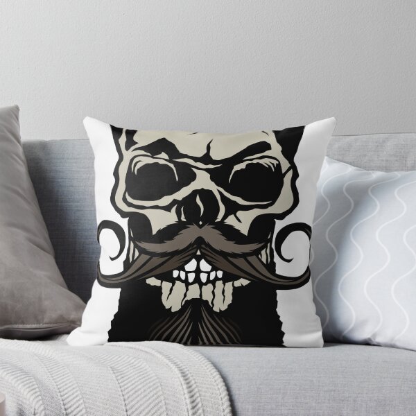Item preview, skull hipster bearded beard mustache mustached designed and sold by Achille3777.