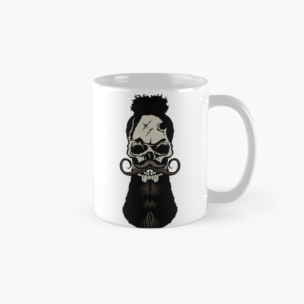 Item preview, skull hipster bearded beard mustache mustached designed and sold by Achille3777.
