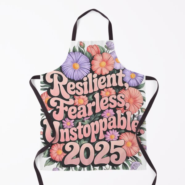 Item preview, Resilient Fearless Unstoppable International Women Day 2025 designed and sold by WhimsyVox.