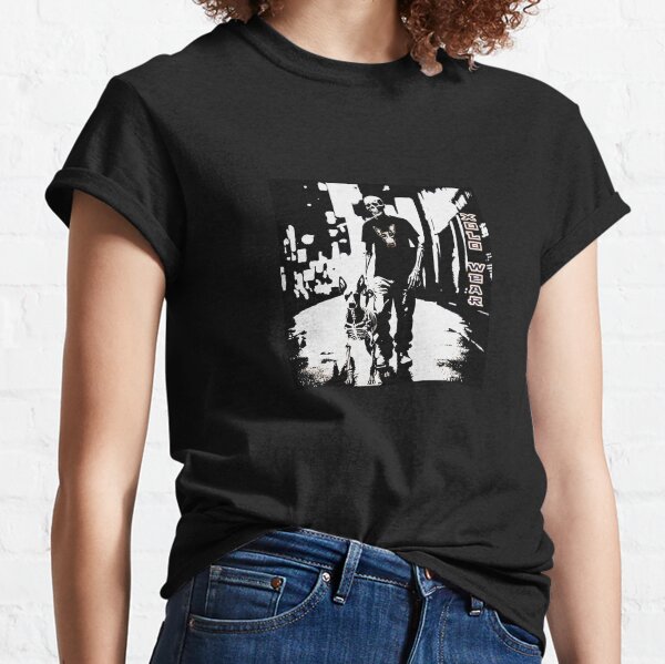 Vista previa del artículo con la obra «XoloWear 24 callejón blanco y negro», diseñado y vendido por XoloWear24.