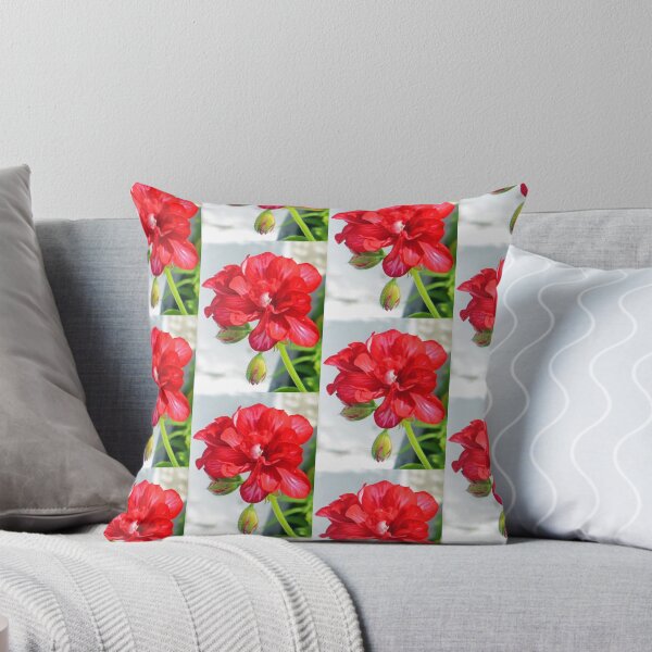 Item preview, Red Geranium..........Lyme Dorset UK designed and sold by lynn carter.