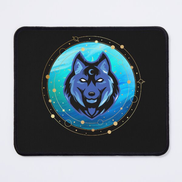 Item preview, Moon Wolf with Planets designed and sold by joztees.