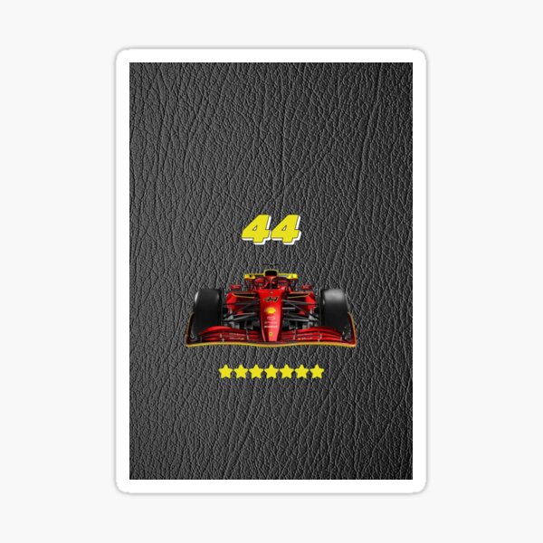 Item preview, F1 Ferrari No. 44 Lewis Hamilton designed and sold by Yonacreation.