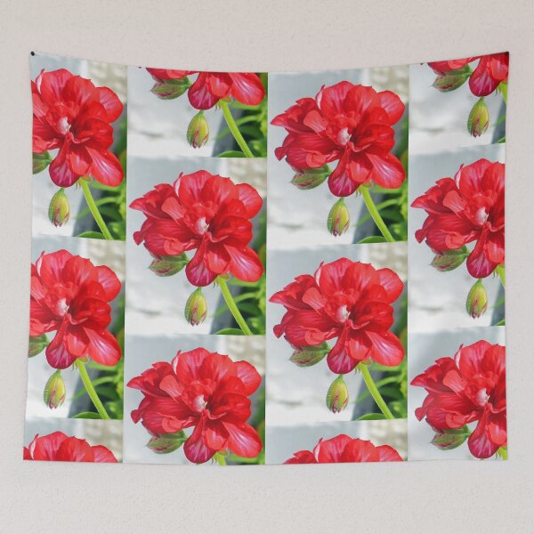 Item preview, Red Geranium..........Lyme Dorset UK designed and sold by lynn carter.