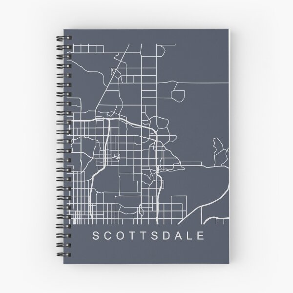 Item preview, Scottsdale AZ Minimalist City Street Map Light Design designed and sold by Andrewkgolf.