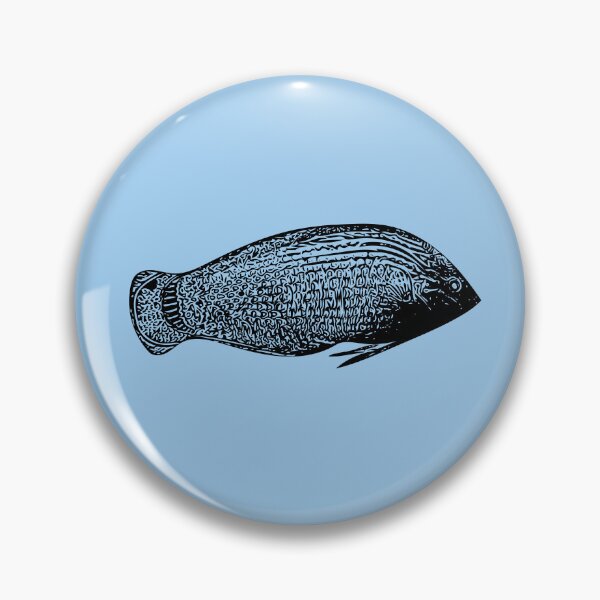 Item preview, Dusky Wrasse Black Design  designed and sold by designsasstultd.